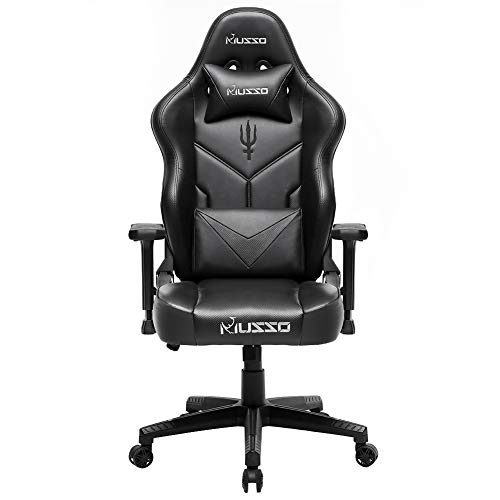 Musso Gaming Chair with Panther Embroidery, Heavy Duty Adjustable...