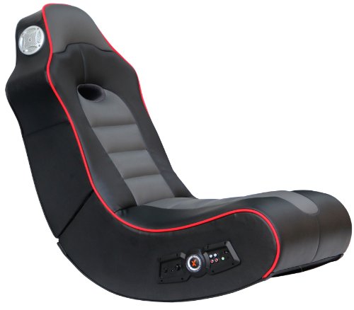 X Rocker Surge Video Gaming Floor Chair with Built-In Wireless...
