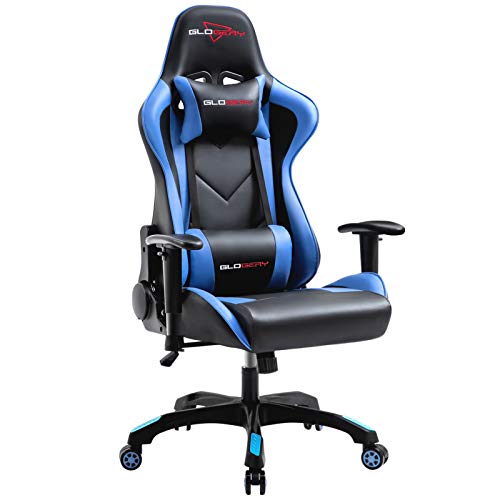 GLOGERY Gaming Chair Racing Style Office Chair, High-Density Memory...
