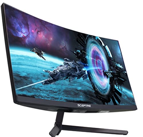 Sceptre Curved 27' FHD 1080p Gaming Monitor up to 165Hz DisplayPort...