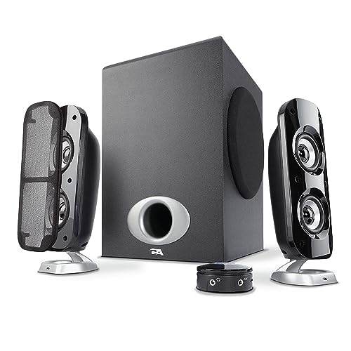 Cyber Acoustics CA-3810 2.1 Multimedia Speaker System with Subwoofer,...