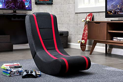 GameRider Nitro II Mesh Fabric Foldable Rocking Gaming Chair, Room...