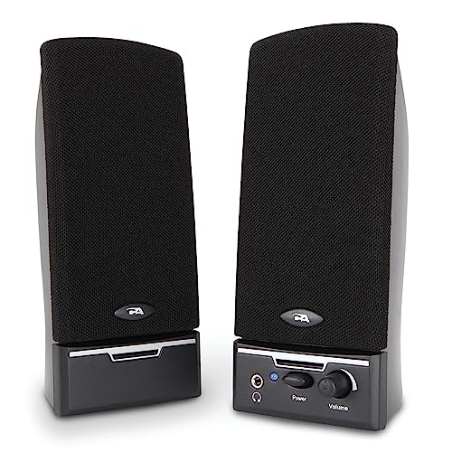 Cyber Acoustics CA-2014 Computer Speakers, Full Stereo Sound,...