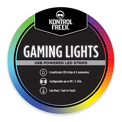 KontrolFreek Gaming Lights: LED Strip Lights, USB Powered with...