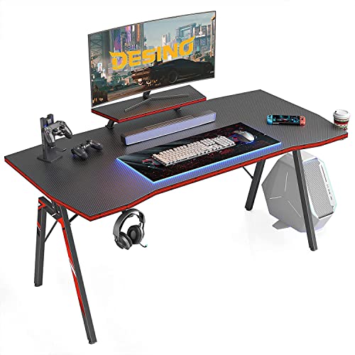 DESINO Gaming Desk 40 inch PC Computer Desk, Home Office Desk Table...