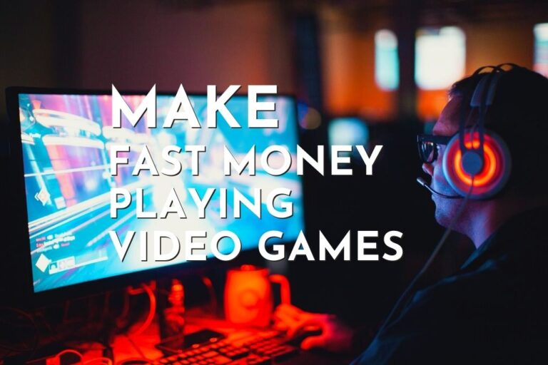 15 Ways To Make Fast Money Playing Video Games Gaming Shift