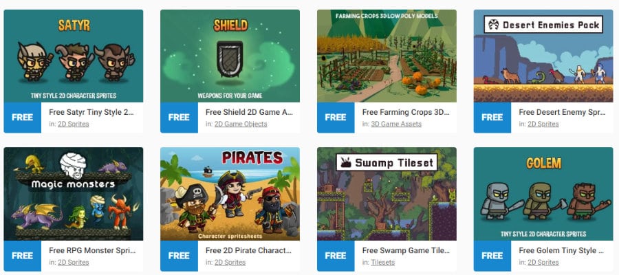 21 Best Sites To Download Amazing Game Assets For Free Gaming Shift