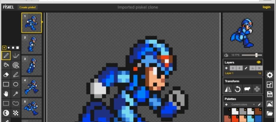 tool for making sprite games mac