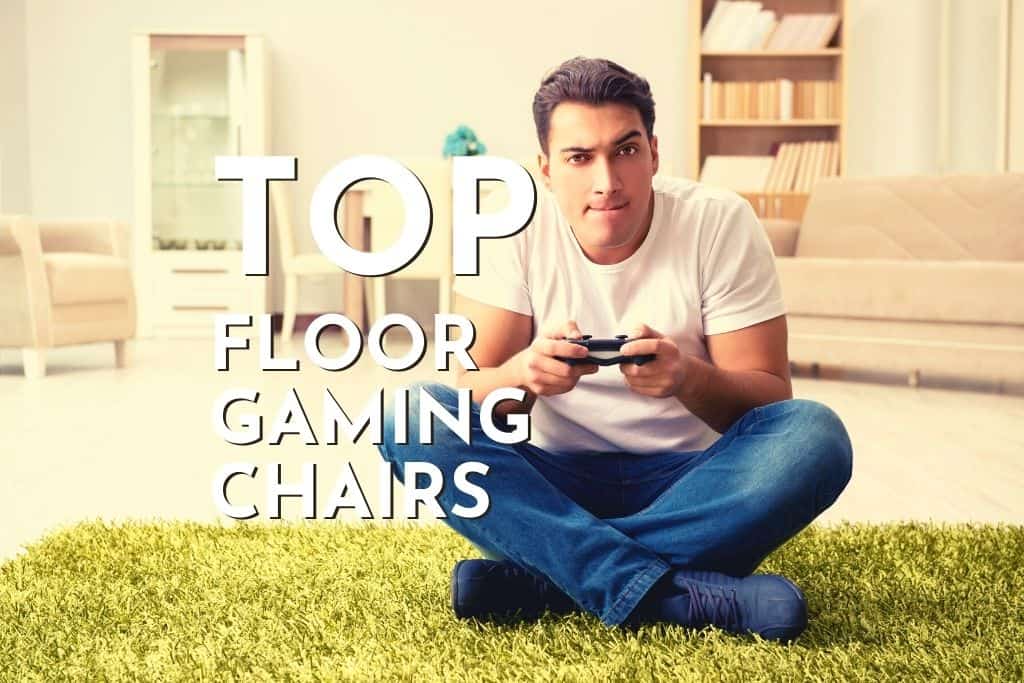 Foldable Gaming Chair with Speakers Floor Chair gamingfloor Chair with Back  Support Portable Gaming Chair 