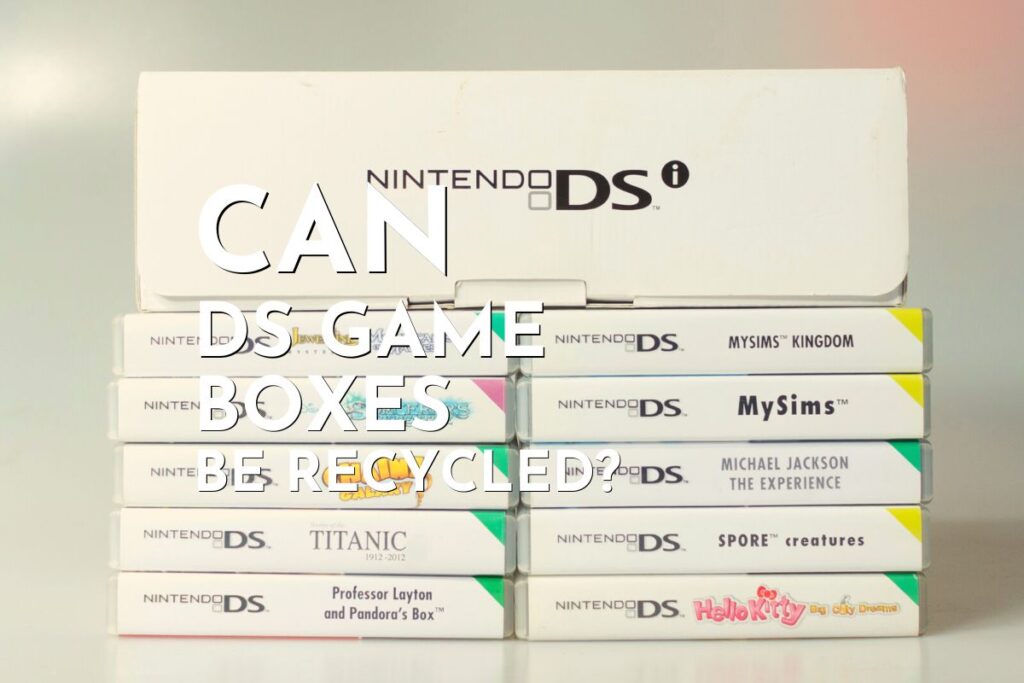 Can DS Game Boxes Be Recycled? Gaming Shift